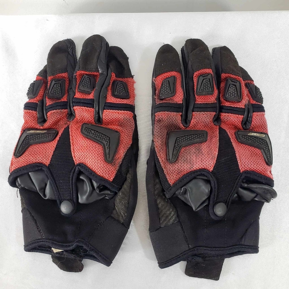 Joe Rocket Motorcycle Leather Glove with Protection & Rain Cover